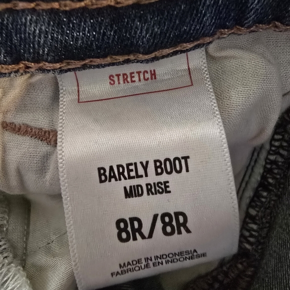 Express Blue Straight Leg Jeans Classic Denim - Picture 4 of 5